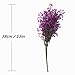 CATTREE Artificial Shrubs Bushes, Plastic Fake Plants Wedding Indoor Outdoor Home Garden Verandah Kitchen Office Table Centerpieces Arrangements Christmas Decoration Fuchsia 8 pcs