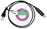 SUNDELY USB Programming Cable for Motorola Mobile Radio CM200 PM400 GR400 MCX600 (122-107-0)