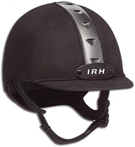 IRH ATH Riding Helmet - Black/Gun Metal