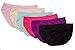 Nabtos Women Cotton Hipster Plain Underwear Panties (Pack of 6) (Medium/6, Multi 6 colors)