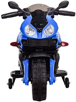 TAMCO Sports Motorcycle Ride On Toy JC917, Electric Power Tricycle with Foot Pedal Starter, Music & Honk & Motorcycle Roar Sound, Super Easy Driving for Kids 2-4 Years Old