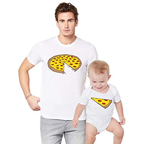 dad and son pizza shirt