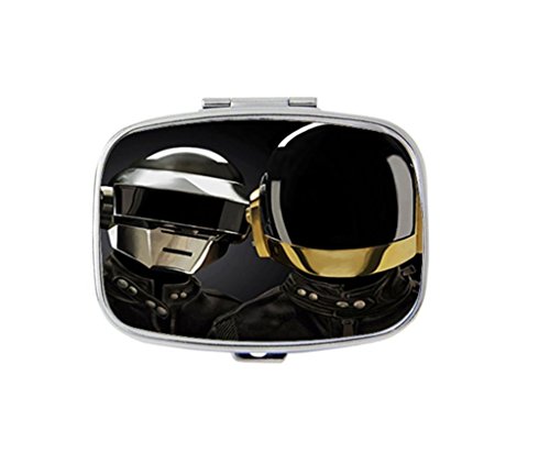 Daft Punk Personalized Custom HOT Sale stainless steel Pill Case Box Medicine