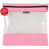 Lyle SYSB3-PINK See Your Stuff Clear Storage Bag, 12 by 13-Inch, Pink