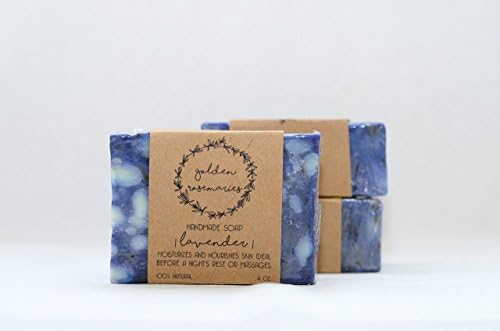 Lavander All-Natural Organic Handmade Soap Bar 4oz
