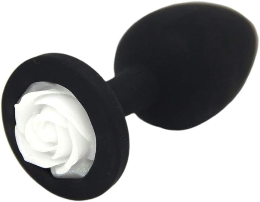 Silicone a?us B'ut.t Pùgs - Plúg for Starter Beginner Men Women Couples Trainer Tool (Black)