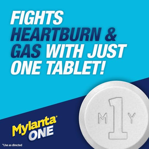 MYLANTA ANTACID + ANTI-GAS ECO CARE TABLETS – LEMON MINT – 50CT