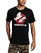 Ghostbusters Faded Logo to Go Black T-Shirt Tee