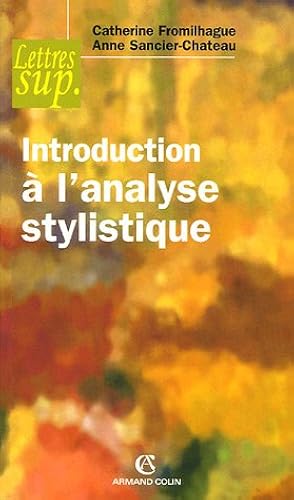 Download Introduction à l'analyse stylistique PDF