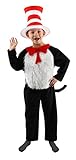 Dr. Seuss Cat in the Hat Deluxe Costume Kit for Kids (M 8-10)