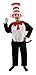 elope Dr. Seuss Cat in the Hat Costume Kit for Kids (M 8-10)