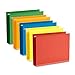 Blue Summit Supplies 25 Extra Capacity Hanging File Folders Letter Size 2 Inch Expansion, Expanding Hanging File Folders, Wide, Expandable, Reinforced 12pt Paper, Assorted Colors