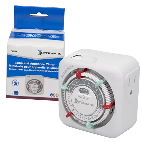 Intermatic TN311 15 Amp Heavy Duty Grounded Timer by Intermatic