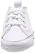 Converse CT Baby Boys First Star Leather High Top Sneaker, White, 3 Infant