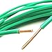 PHAT SATELLITE INTL - Solid Pure Copper Grounding Cable, 12 AWG Core, THW PVC Jacket, Wet Dry Indoor Outdoor Aerial Usage, Appliance Ground Protection from Electrical Surge (15 feet, Green)