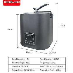 XEOLEO Tapioca cooker Boba cook machine Non-Stick