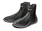 SCUBAPRO Delta 5mm Dive Boot Neoprene with Side Zipper | 2019 Upgraded Unisex Wetsuit Boots, Use in Moderate or Cold Water for Watersports: Diving, Snorkeling, Beach, Boat, Lake, mud, Kayak and More!