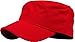KBK-1464 RED M Cadet Army Cap Basic Everyday Military Style Hat (Now with STASH Pocket Version Available)
