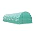 Outsunny 26' x 10' x 7' Portable Walk-in Garden Greenhouse - Deep Green