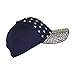 Something Special USA Bling Baseball Cap, Sparkle Rhinestone American Flag Hat, Adjustable Size Navy Blue