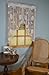 Curtain Chic Seashells Lace Swag, White 56''Wide x 38''Long