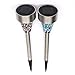 Solar Led Lights,3 Pack IREALIST Mosaic Decoration Stake Light,3 Color Garden Decoration Stake Lights Christmas,Solar Garden Lights