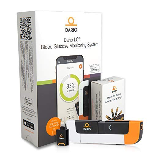 Dario Blood Glucose Monitor Kit Test Your Blood Sugar Levels and