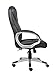 Boss Office Products High Back No Tools Required LeatherPlus Chair in Black