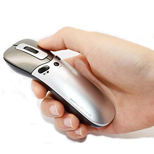 image for DUANCHUN Wireless Air Mouse Ppt Remote Control Laser Flip Pen Briefer 
