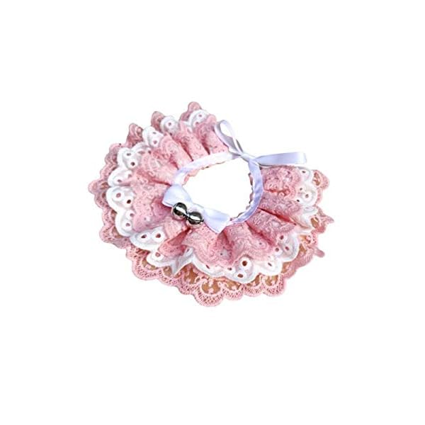 Wangshihao Sciarpa per Cani Saliva Sciarpa Gatto Collare Set Pet Bib Cat, S