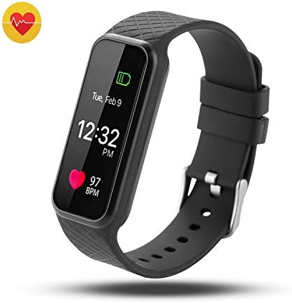 WFCL Fitness Tracker with Heart Rate Color Display Screen Watch,Bluetooth 4.0 Waterproof IP67 Wireless Bracelet Activity Pedometer Wristband.