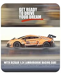 BEZGAR Remote Control Car - 1:24 Scale Lambor GTE