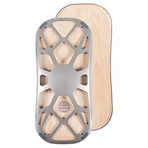 Premium-Balance-Board-for-Standing-Desk-Wooden-Wobble-Board-for-Under-Desk-Exercise-by-FluidStance FluidStance The Level® Standing Desk Balance Board | | Work, Home Office | Adult Stand Up Desk Exercise Accessory…