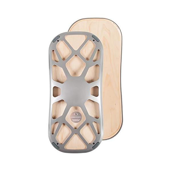 Premium-Balance-Board-for-Standing-Desk-Wooden-Wobble-Board-for-Under-Desk-Exercise-by-FluidStance FluidStance The Level® Standing Desk Balance Board | | Work, Home Office | Adult Stand Up Desk Exercise Accessory…