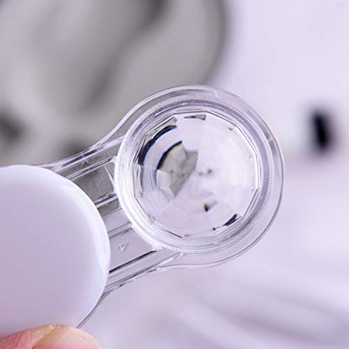 Migavan Eyeglasses Case,Contact Lens Case,2 in 1 Multi-Function Double Interlayer Eye Glasses Box Case with Contact Lens Case Bottle Accessories Kit for Men Women