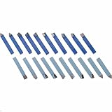 20pc 1/4" Carbide Tip Tipped Cutter Tool Bit Cutting Set for Metal Lathe Tooling