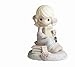 Precious Moments, Growing In Grace, Age 14, Bisque Porcelain Figurine, Blonde Girl, 272655