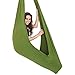 Quility Indoor Therapy Swing for Kids with Special Needs | Lycra Snuggle Swing | Cuddle Hammock for Children with Autism, ADHD, Aspergers | Ideal for Sensory Integration (Up to 165lbs, Green)