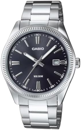 Amazon.com: Casio #MTP1239D-2A Men's Metal Fashion Analog Day Date