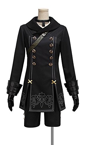 Custom Made NieR Automata YoRHa No. 9 Type S 9S Black Cosplay Costume