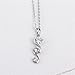 YAZILIND 18K Silver Plated Pendant Cubic Zirconia Jewelry Bridal Jewelry Drop Necklace