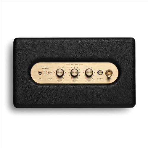 Acton III Altavoz Bluetooth, Negro