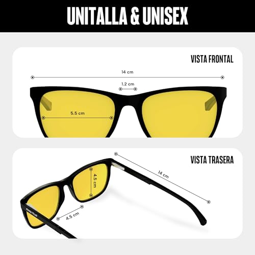 Sleep Ritual Lentes para Computadora Unisex. Lentes Anti Luz Azul con Filtro Avanzado. Lentes para Hombre y Mujer para Laptop, Tablet o Celular