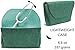 BJÖRN HALL Stethoscope Case Littmann Classic III & Master | Leather Carry Bag | Nursing Student Essentials & School | Medical Pediatric Veterinary Gifts for Nurses | Fits in Tote Bags | Green Emerald
