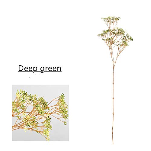 Bureze Kunstpflanze mit 3 Zweigen Sternenmotiv Stern Hochzeit 65 cm