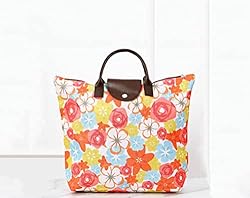 Foldable Shopping Bag with Wheels Collapsible