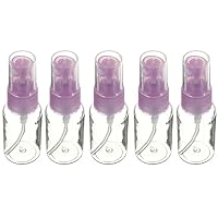 Hottest Spray Bottles,Dealzip Inc 5 Pcs Empty Purple Fine Mist Spray Bottles Pump 15ML