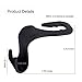 IPELY Car SUV Back Seat Headrest Hanger Storage Hooks(Black -Set of 4) …