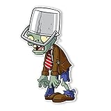 Walls 360 Peel & Stick Wall Decals: Plants vs. Zombies 2 Buckethead Zombie (7 in x 12 in)