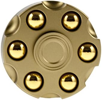 Bullet Fidget Spinner Gold Removable Bullets Collectible Novelty NEW 2017 Summer